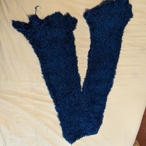 Blue amazingly scarf